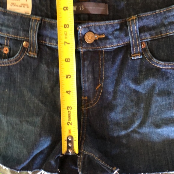 NWT Levi’s shorts blue jean denim size 13 - Picture 6 of 7